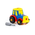 Constructor tractor – 20 piese, Polesie (77769) - imagine 6
