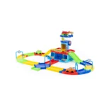 Set aeroport "Play City" cu pistă și mașinuțe (40404)