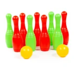 Set de popice cu mingi – 9 piese, Polesie (6447)