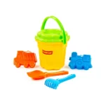 Set pentru nisip cu găletușă și forme, Polesie (4758) - imagine 6