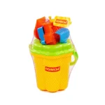 Set pentru nisip cu găletușă și forme, Polesie (4758) - imagine 4