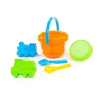 Set pentru nisip cu găletușă și forme, Polesie (2266) - imagine 2