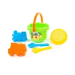 Set pentru nisip cu găletușă și forme, Polesie (2266) - imagine 4