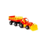 Tractor cu remorcă și cupă frontală Nr.2, Polesie (44808) - imagine 3