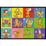 Lui Garfield nu-i plac zilele de luni, 4x250 elemente (13344) - imagine 2