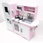 Bucatarie din lemn pentru fetite, cu sunete si lumini (63277) - imagine 2