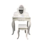 Masa pentru machiaj din lemn cu scaunel (63390)