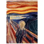 Țipătul - Edvard Munch, 200 elemente din lemn (20252) - imagine 2