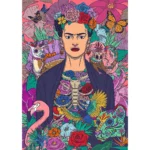 Frida Kahlo: Suflet înflorit, 1000 elemente Premium Plus (12096) - imagine 2