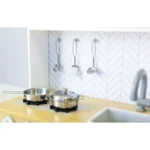 Bucatarie din lemn pentru fetite, cu sunete si lumini (63307) - imagine 2