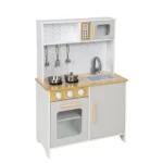Bucatarie din lemn pentru fetite, cu sunete si lumini (63307) - imagine 4