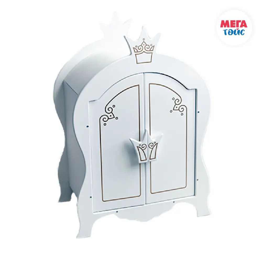 Новый проект (2) Mobilier de joacă - dulap din colecția „Shining Crown” (mătase albă ca zăpada) (72020) - imagine 1