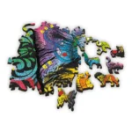 Cățeluș colorat, 500+1 elemente din lemn (20218) - imagine 3