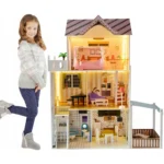 Casuta din lemn pentru papusi (63369) - imagine 10