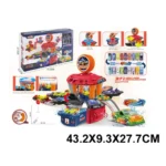 Parcare in set cu masinuta care isi schimba culoarea (96643)