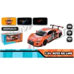 Mașină din metal 1:24 Audi R8 LMS cu sunete si lumini (se deschid usile) (68291A) - imagine 2