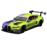 Mașină din metal 1:24 BMW M4 GT3 verde cu sunete si lumini (se deschid usile) (68282A/3)