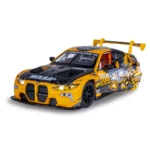 Mașină din metal 1:24 BMW M4 GT3 cu sunete si lumini (se deschid usile) (68296A)