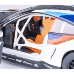 Mașină din metal 1:24 BMW M4 GT3 negru cu sunete si lumini (se deschid usile) (68282A/2) - imagine 9