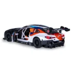 Mașină din metal 1:24 BMW M4 GT3 negru cu sunete si lumini (se deschid usile) (68282A/2) - imagine 5