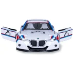 Mașină din metal 1:24 BMW 3.0 CSL Hommage R alb cu sunete si lumini (se deschid usile) (68257A/2) - imagine 5