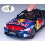 Mașină din metal 1:23 BMW M4(G82) cu sunete si lumini (se deschid usile) (68292A) - imagine 10