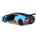 Mașină din metal 1:24 Lamborghini Huracán STO cu sunete si lumini (se deschid usile) (68279A) - imagine 6