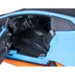Mașină din metal 1:24 Lamborghini Huracán STO cu sunete si lumini (se deschid usile) (68279A) - imagine 11