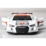 Mașină din metal 1:24 Audi R8 LMS alb cu sunete si lumini (se deschid usile) (68262A/1) - imagine 5
