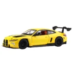 Mașină din metal 1:24 BMW M4 GT3 cu sunete si lumini (se deschid usile) (68277A)