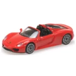 Mașină din metal 1:24 PORSCHE 918 SPYDER cu sunete si lumini (se deschid usile) (68243A)