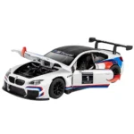 Mașină din metal 1:24 BMW M6 GT3 cu sunete si lumini (se deschid usile) (68255A/2) - imagine 4