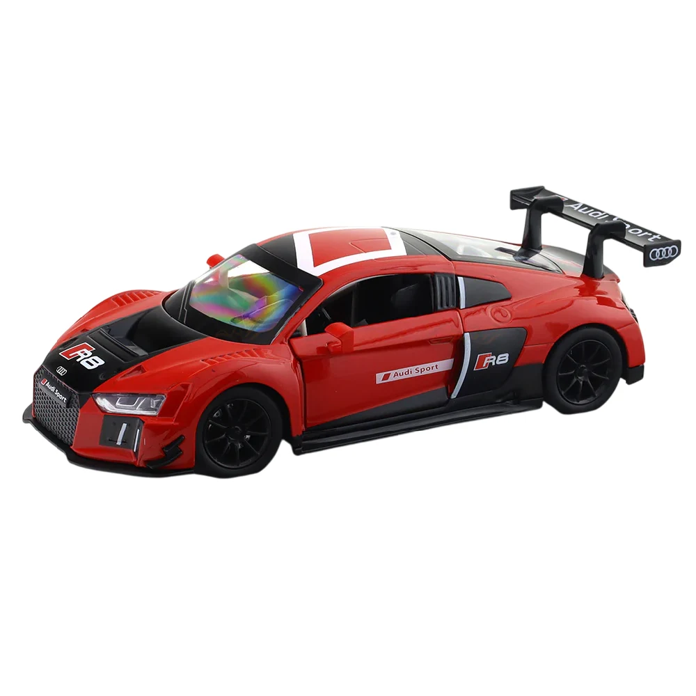 Новый проект - 2025-10-19T112503.048 Mașină din metal 1:24 Audi R8 LMS cu sunete si lumini (se deschid usile) (68262A/2) - imagine 1