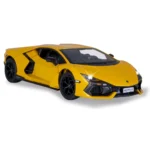 Mașină din metal 1:24 Lamborghini Revuelto galben cu sunete si lumini (se deschid usile) (68200A/2) - imagine 10