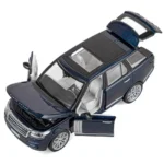 Mașină din metal 1:24 Range Rover cu sunete si lumini (se deschid usile) (68263A) - imagine 6