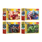 Puzzle 54Mini "Abilități neobișnuite ale Răzbunătorilor" (set 8 buc) (54218)