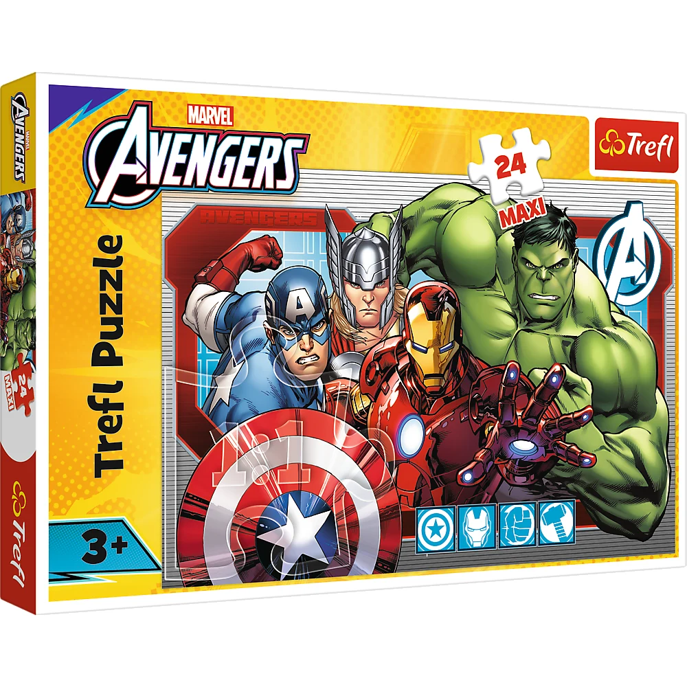 Новый проект Întotdeauna doar / Disney Marvel The Avengers, 24 Maxi elemente (14378) - imagine 1