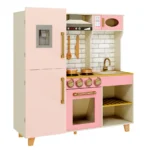 Bucatarie din lemn pentru fetite, cu sunete si lumini (63222) - imagine 2