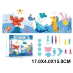 Plastilina in set cu forme (87588)