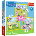Puzzle 3 in 1 "Peppa" (34849)