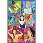 Prietenele prințeselor, 3 x 80 de elemente (34884) - imagine 4