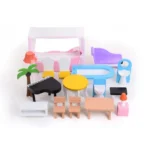 Casuta din lemn pentru papusi (63369) - imagine 9