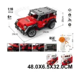 Constructor 448 elemente,masina cu radiocomanda (15637)