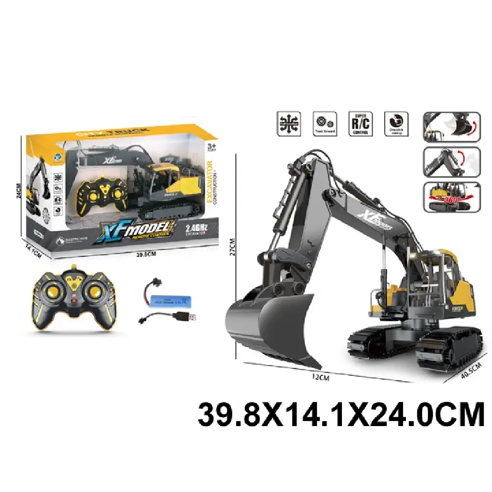 Новый проект (38) Tractor cu caus cu radiocomanda cu incarcator (15130) - imagine 1