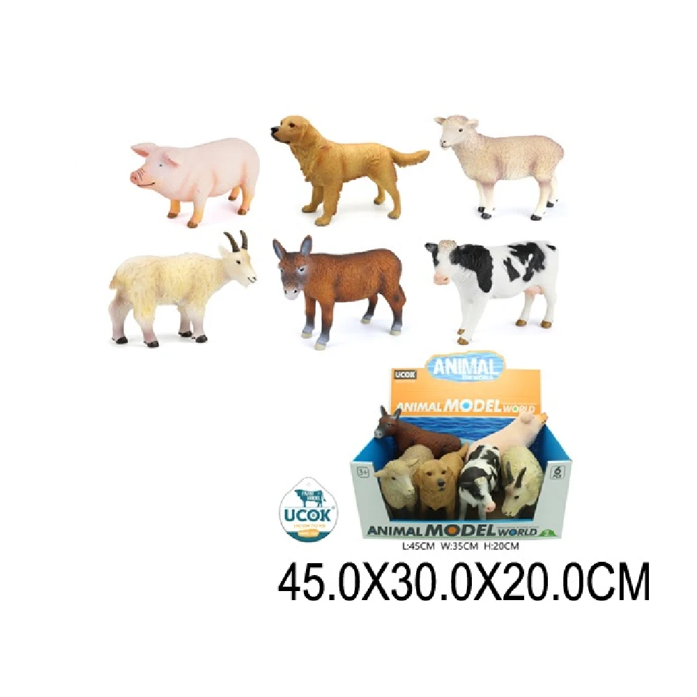 Новый проект (4) Animale domestice 6buc. (50252) - imagine 1