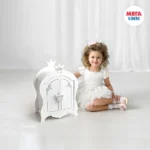 Mobilier de joacă - dulap din colecția „Shining Crown” (mătase albă ca zăpada) (72020) - imagine 3