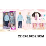 Set 3 papusi cu accesorii (04108)