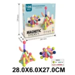 Constructor cu magnet 106 elemente (89609)