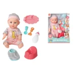 Papusa in set cu accesorii,vorbeste in limba romana (18352)