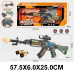 Pistol pe baterii cu sunete si lumini (91040)